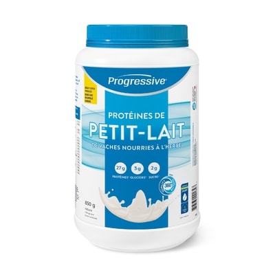 Progressive Protéine de petit-lait mélange pour boisson protéinée de bovins nourris à l'herbe nature 850 g, 6,94 $/100g
