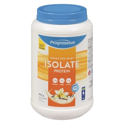 Progressive Isolate Protein Drink Mix Vanilla Delight Flavour 850 g, $7.65/100g