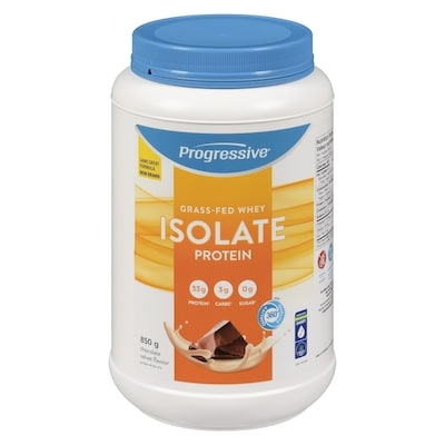 Progressive Isolate Protein Drink Mix Chocolate Velvet Flavour 850 g, $8.94/100g