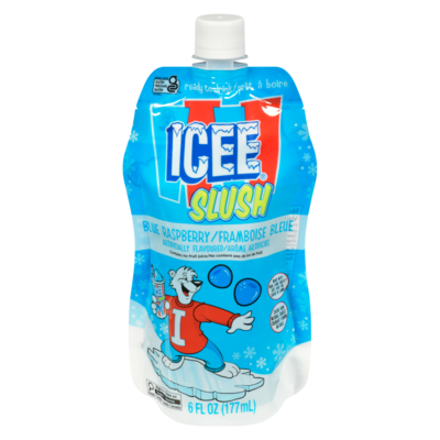 ICEE Framboise bleue 170 g, 1,47 $/100g