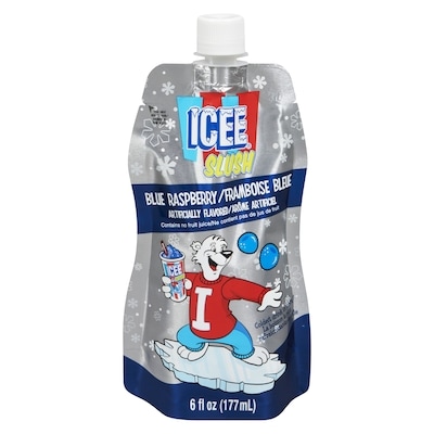 ICEE Framboise bleue 170 g, 1,47 $/100g