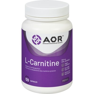 AOR L-Carnitine 500 Mg 120 ea, $0.37/1ea