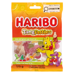 Haribo Tangfastics Gummy Candies Share Size - 175 g | Wholesale Club