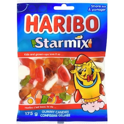 Haribo Starmix Gummy Candies Share Size 175 g, $1.71/100g