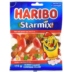 Haribo Starmix confiserie gélifiée à partager 175 g, 2,29 $/100g