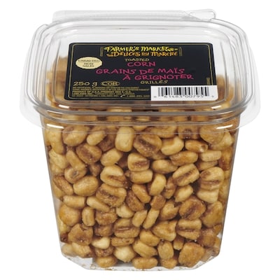 Farmer's Market Unsalted Toasted Corn 250 g, $2.00/100g
