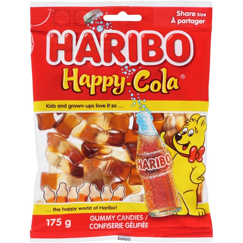 Happy-Cola Gummy Candies Share Size