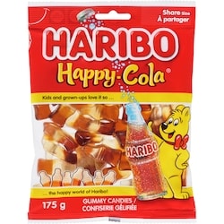 Haribo Happy-cola confiserie gélifiée à partager 175 g, 2,29 $/100g