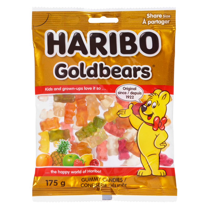 Goldbears Gummy Candies Share Size