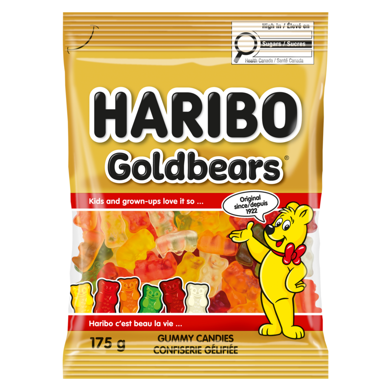 Goldbears Gummy Candies Share Size