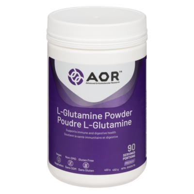 AOR L-Glutamine Powder 450 g, $12.44/100g