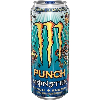 Monster Punch Aussie Style Lemonade 12x473.0 ml, 0,44 $/100ml