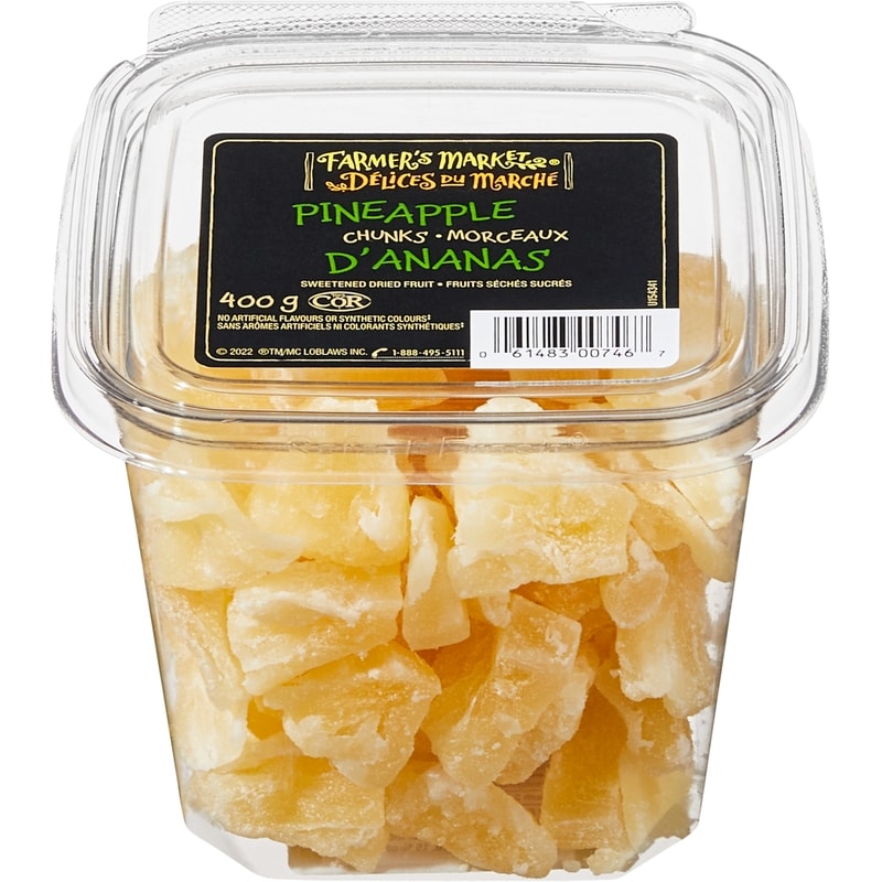 Dried Pineapple Chunks