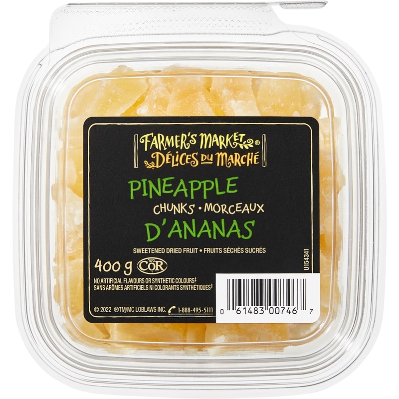 Dried Pineapple Chunks