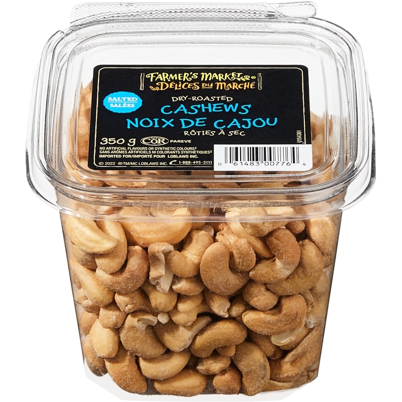 Salted Dry-Roasted Cashews