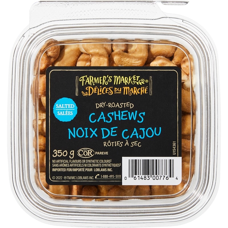Salted Dry-Roasted Cashews