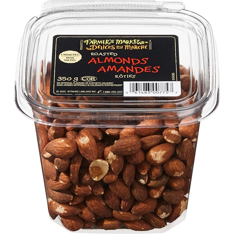 Unsalted Roasted Almonds