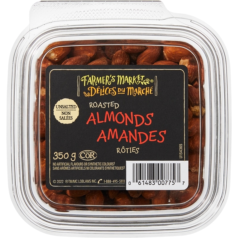 Unsalted Roasted Almonds