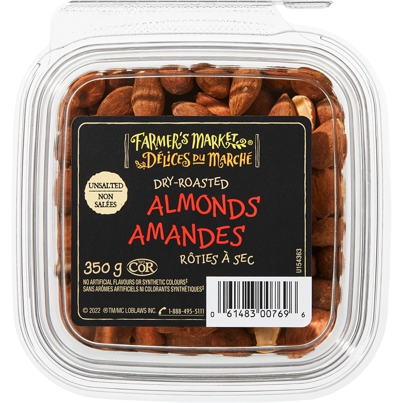 Dry-Roasted Almonds
