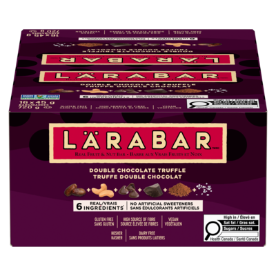 Larabar Fruit & Nut Energy Bar, Double Chocolate Truffle, 16/pack 16x45.0 g, $2.64/100g