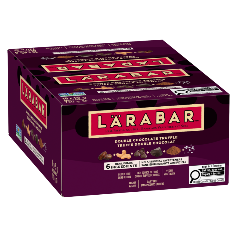 Fruit & Nut Energy Bar, Double Chocolate Truffle, 16/pack