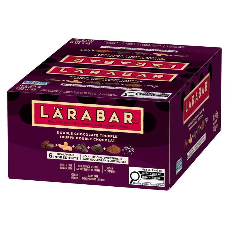 Fruit & Nut Energy Bar, Double Chocolate Truffle, 16/pack