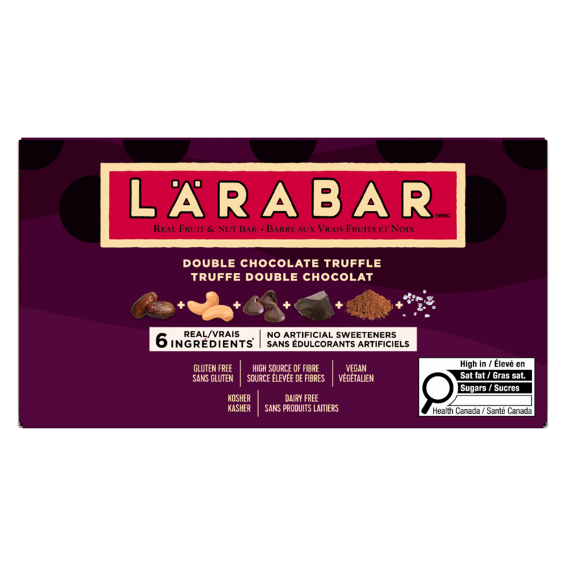 Fruit & Nut Energy Bar, Double Chocolate Truffle, 16/pack