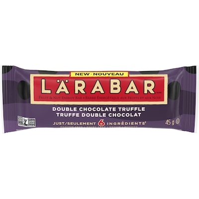 Larabar Barres énergétique aux fruits et aux noix truffe double chocolat, 16/paquet 16x45.0 g, 4,03 $/100g