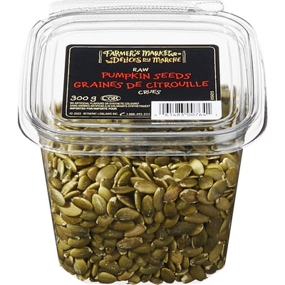 Farmer's Market Raw Pumpkin Seeds 300 g, $2.33/100g