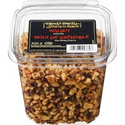 Farmer's Market Walnut Pieces 325 g, $2.46/100g