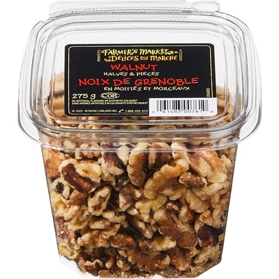 Farmer's Market Walnut Halves and Pieces 275 g, $2.18/100g