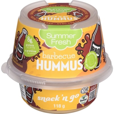 Summer Fresh Snack'n Go Barbecue Hummus 118 g, $2.70/100g