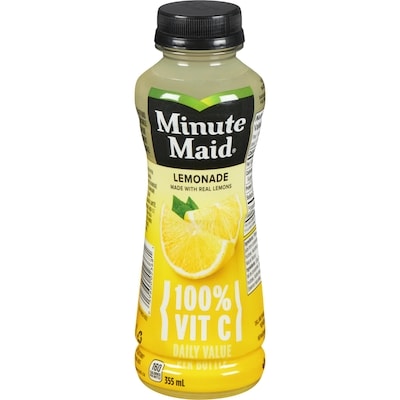 Minute Maid Lemonade 12x355.0 ml, $0.46/100ml