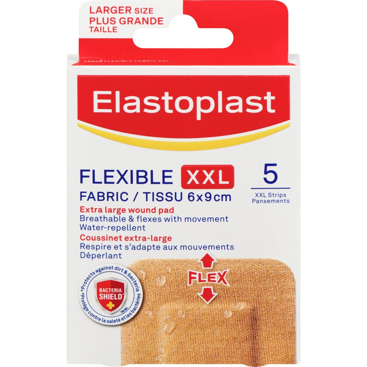 Elastoplast Flexible Fabric Xxl Larger Size 5 ea, $1.20/1ea
