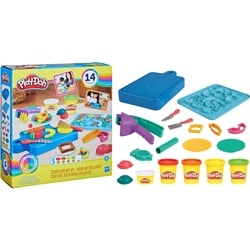 Play-Doh Little Chef Starter Set with 14 Play Kitchen Accessories,  Preschool Toys