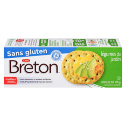 Dare Craquelins Breton, légumes du jardin, sans gluten 135 g, 2,07 $/100g