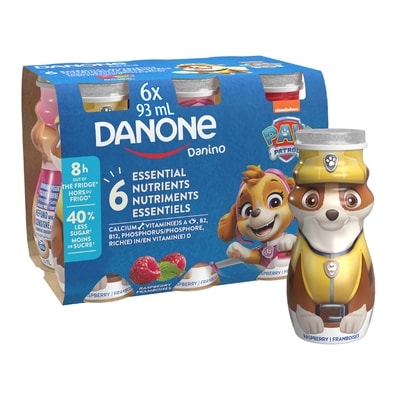 Danone Danino Kids Yogurt Drink, Raspberry, Spiderman 558 ml, $0.75/100ml