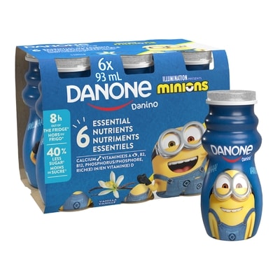 Danone Danino Kids Yogurt Drink, Vanilla, Encanto 558 ml, $0.59/100ml