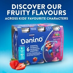 Danone Kids Yogurt Drink, Vanilla, Super Mario - 558 ml | Dominion