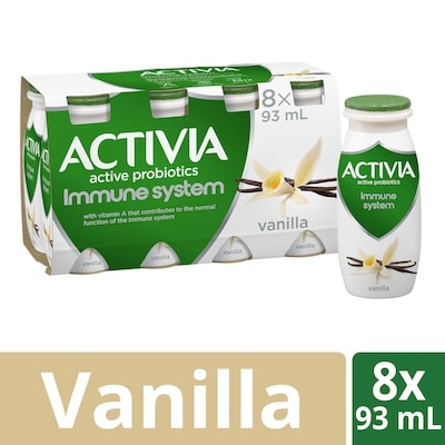 Activia Probiotic Yogurt Drink, Vanilla, Immune System 744 ml, $0.94/100ml