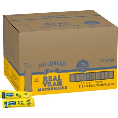 Hellmann’s Mayonnaise 210 ea, 0,20 $/1ch