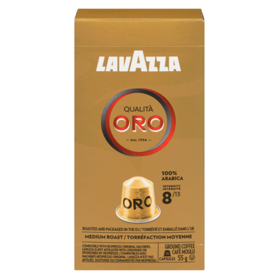 Lavazza Qualità oro café moulu torréfaction moyenne 55 g, 16,35 $/100g