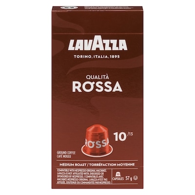 Lavazza Qualità Rossa Ground Coffee Medium Roast 55 g, $12.71/100g