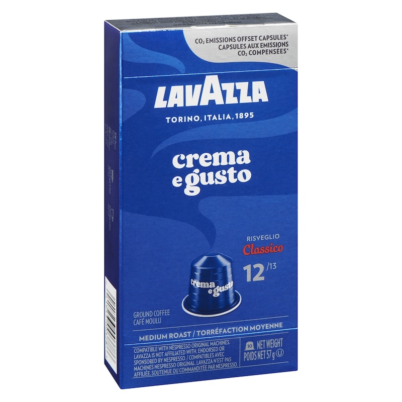 Crema E Gusto Ground Coffee Risveglio Classico Medium Roast
