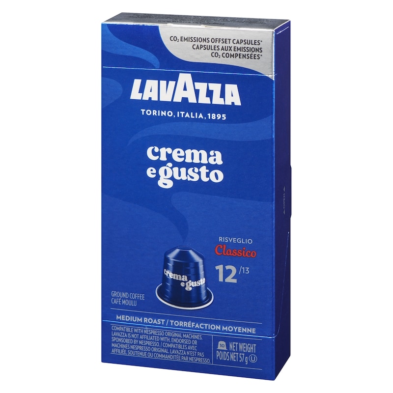 Crema E Gusto Ground Coffee Risveglio Classico Medium Roast