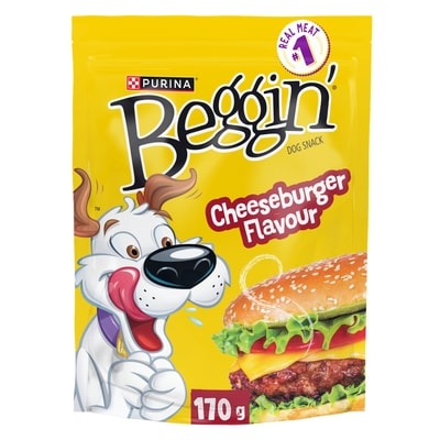Purina Beggin' Strips Cheeseburger, Dog Treats 170 g, $2.23/100g