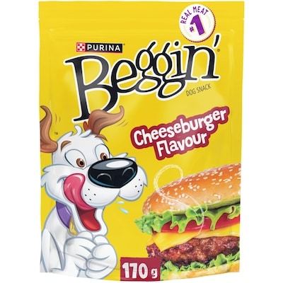 Purina Beggin' Strips Cheeseburger, Dog Treats 170 g, $2.35/100g