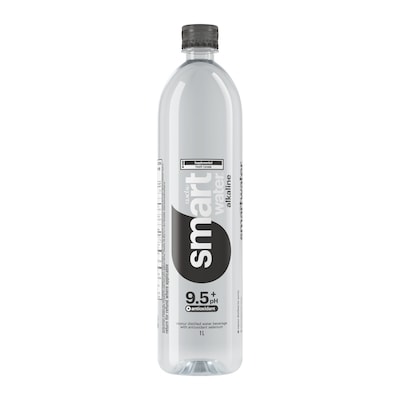 Glaceau Smartwater Alkaline with Antioxidant Bottle 1 l, $0.35/100ml