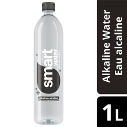 Glaceau Smartwater Alcaline avec Antioxydant Bouteille 1 l, 0,30 $/100ml