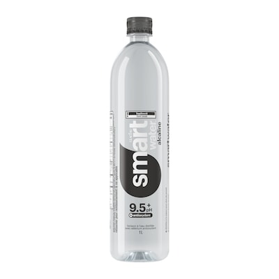 Glaceau Smartwater Alcaline avec Antioxydant Bouteille 1 l, 0,40 $/100ml